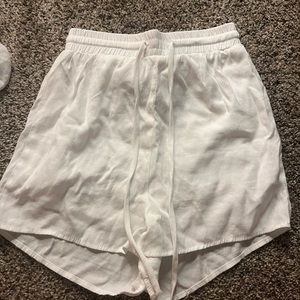 white Princess Polly shorts